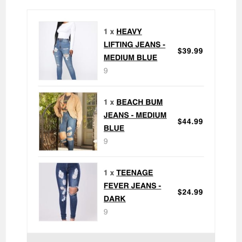 Fashion Nova Jeans